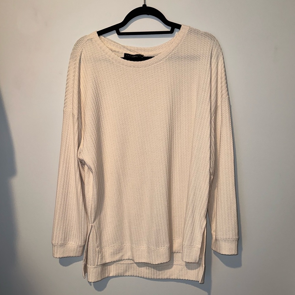 Sanctuary lightweight waffle tunic